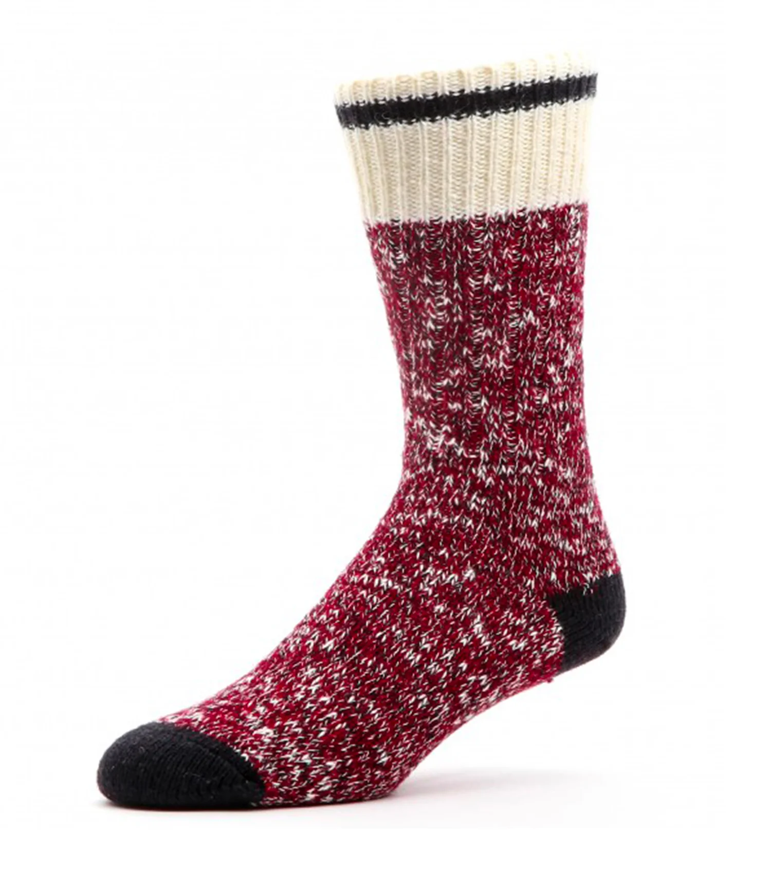 Bas Marled noir et rouge 182 (Taille Moyenne) - Duray