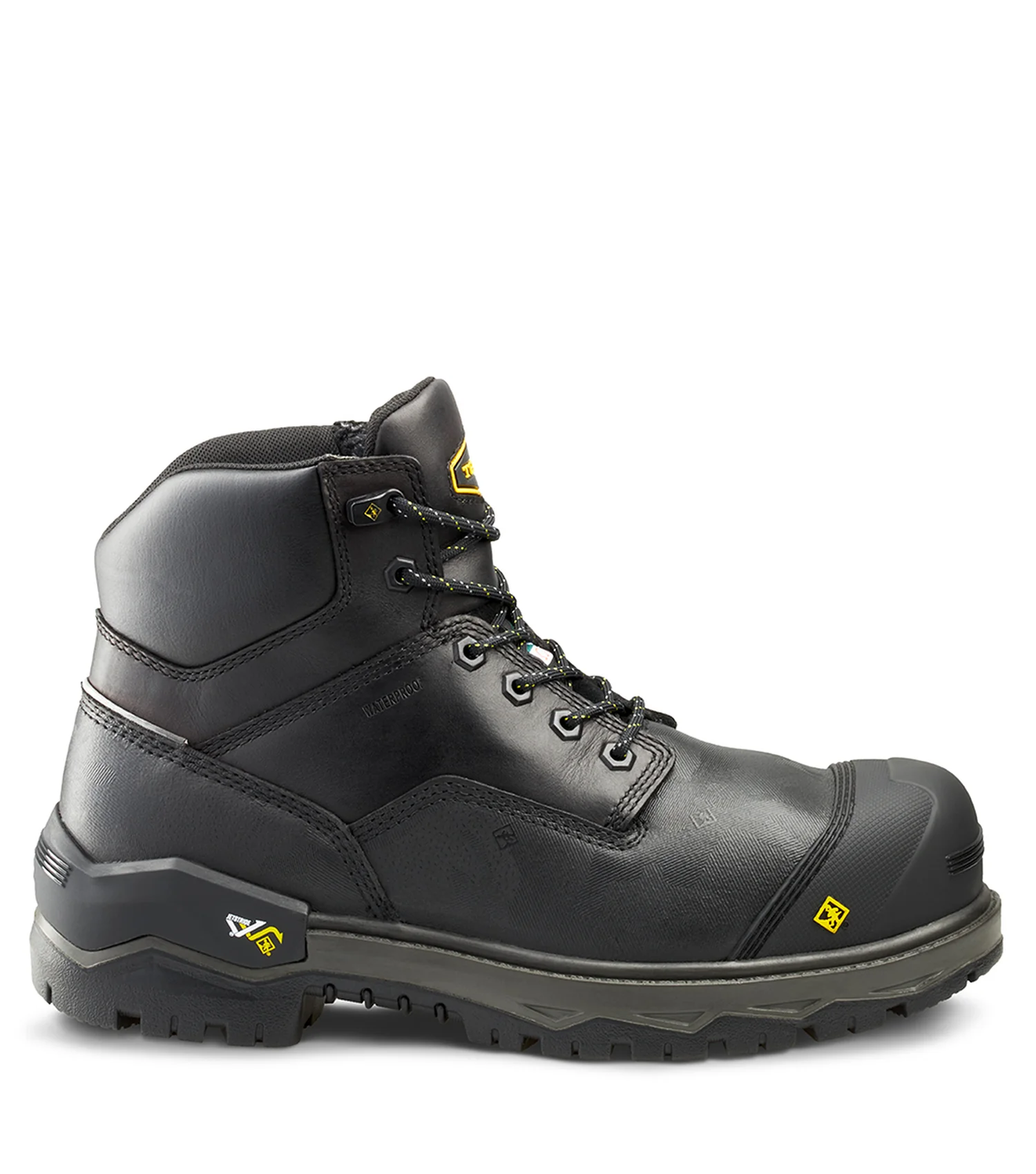 Bottes de travail 6" Gantry (Noir) avec membrane imperméable – Terra - Image 2