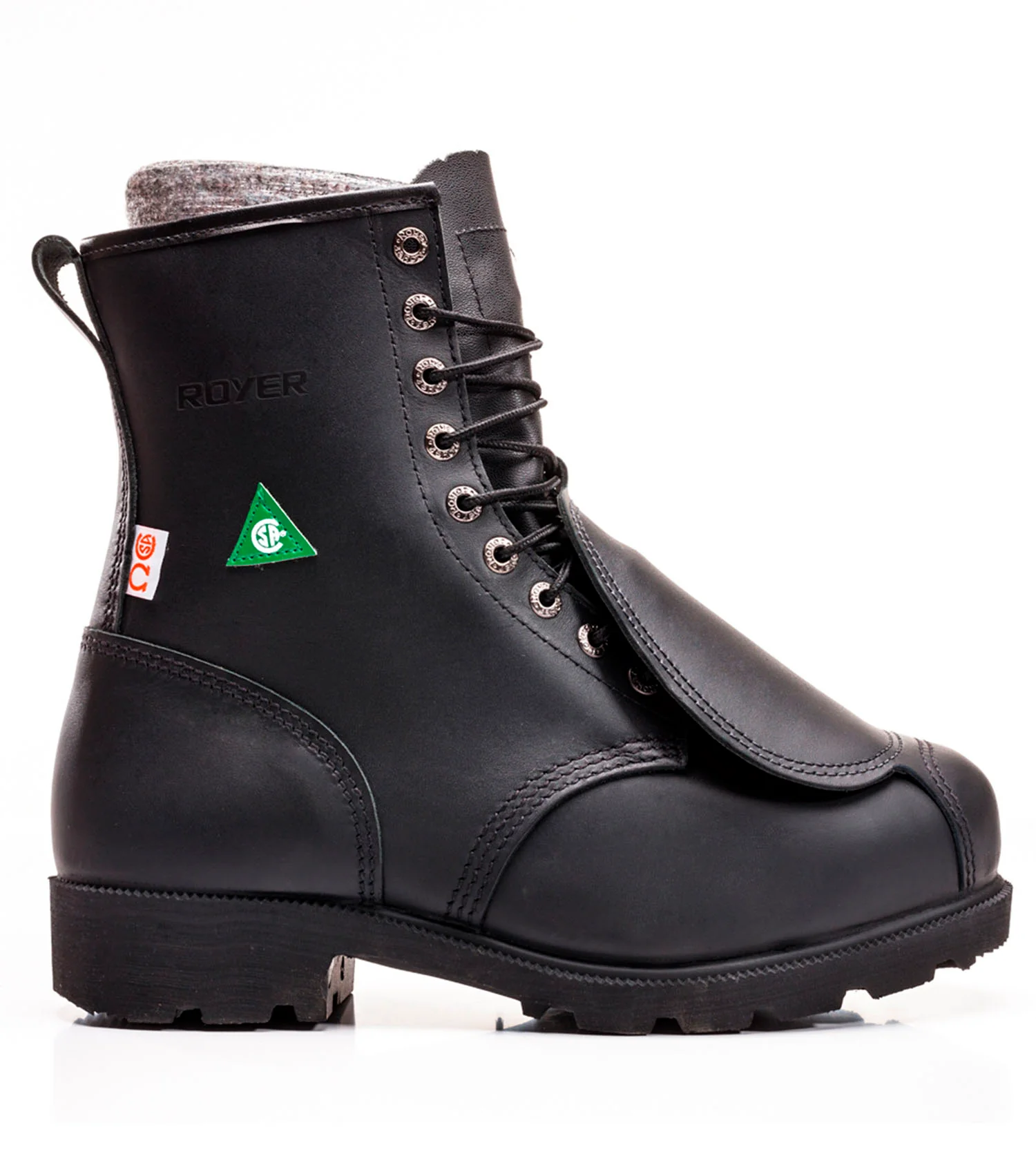 Bottes de travail 8" 7945TR en cuir - Royer - Image 2
