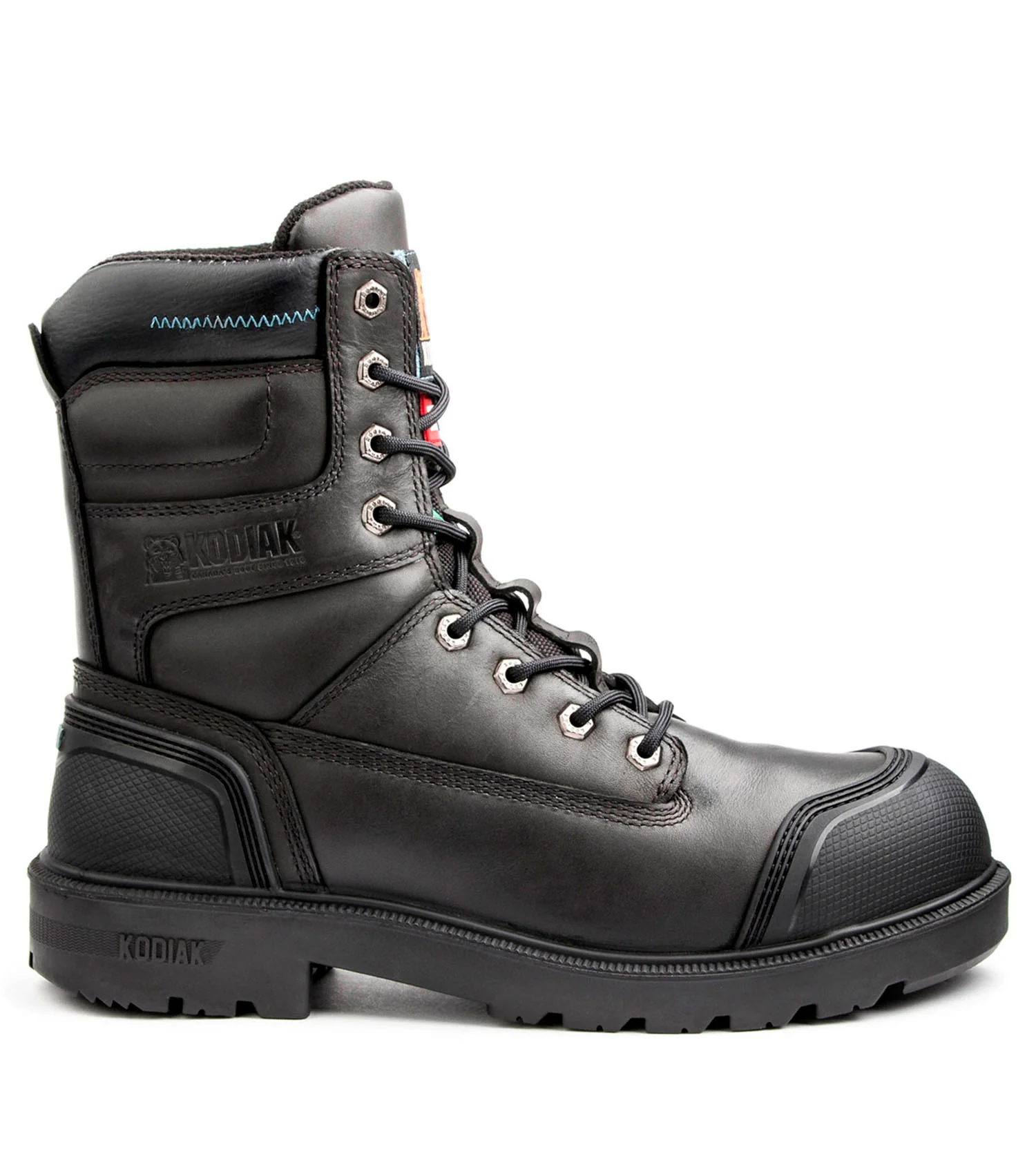 Bottes de travail 8" BLEU PLUS embout en aluminium, homme - Kodiak - Image 2