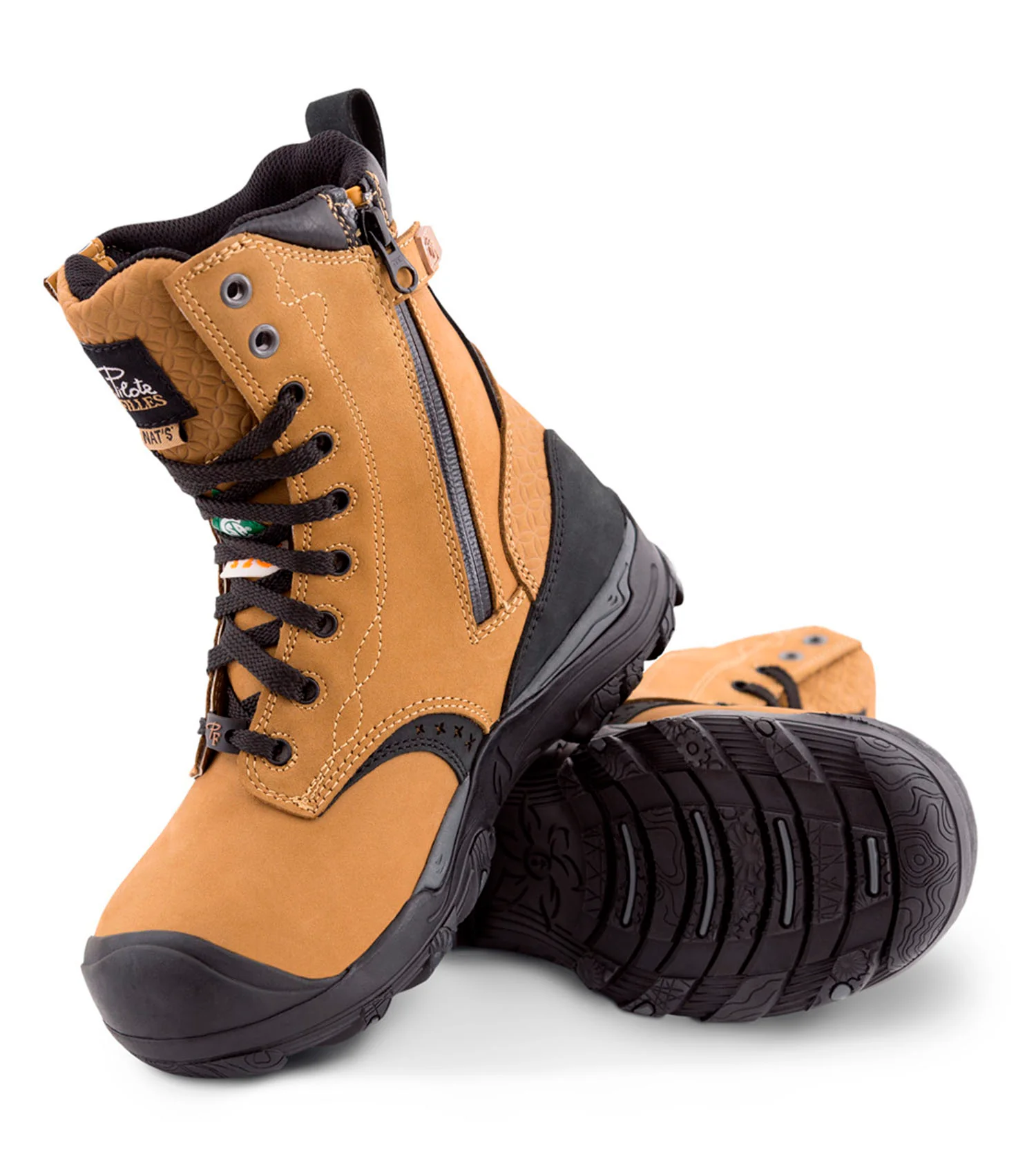Bottes de travail 8'' PF648 imperméable, femme - Pilote & Filles - Image 2
