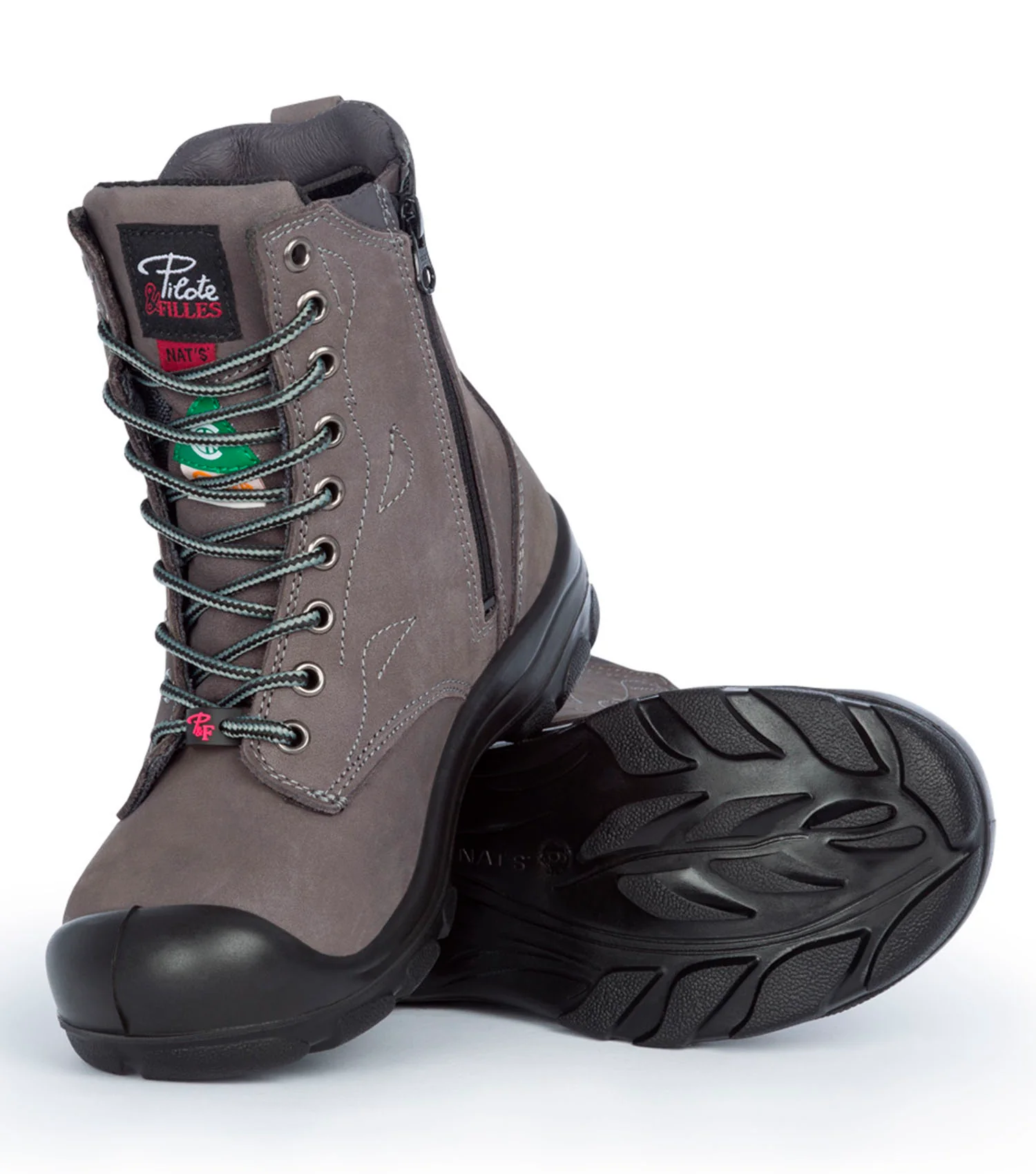 Bottes de travail 8" S558 gris, femme - Pilote & filles - Image 5