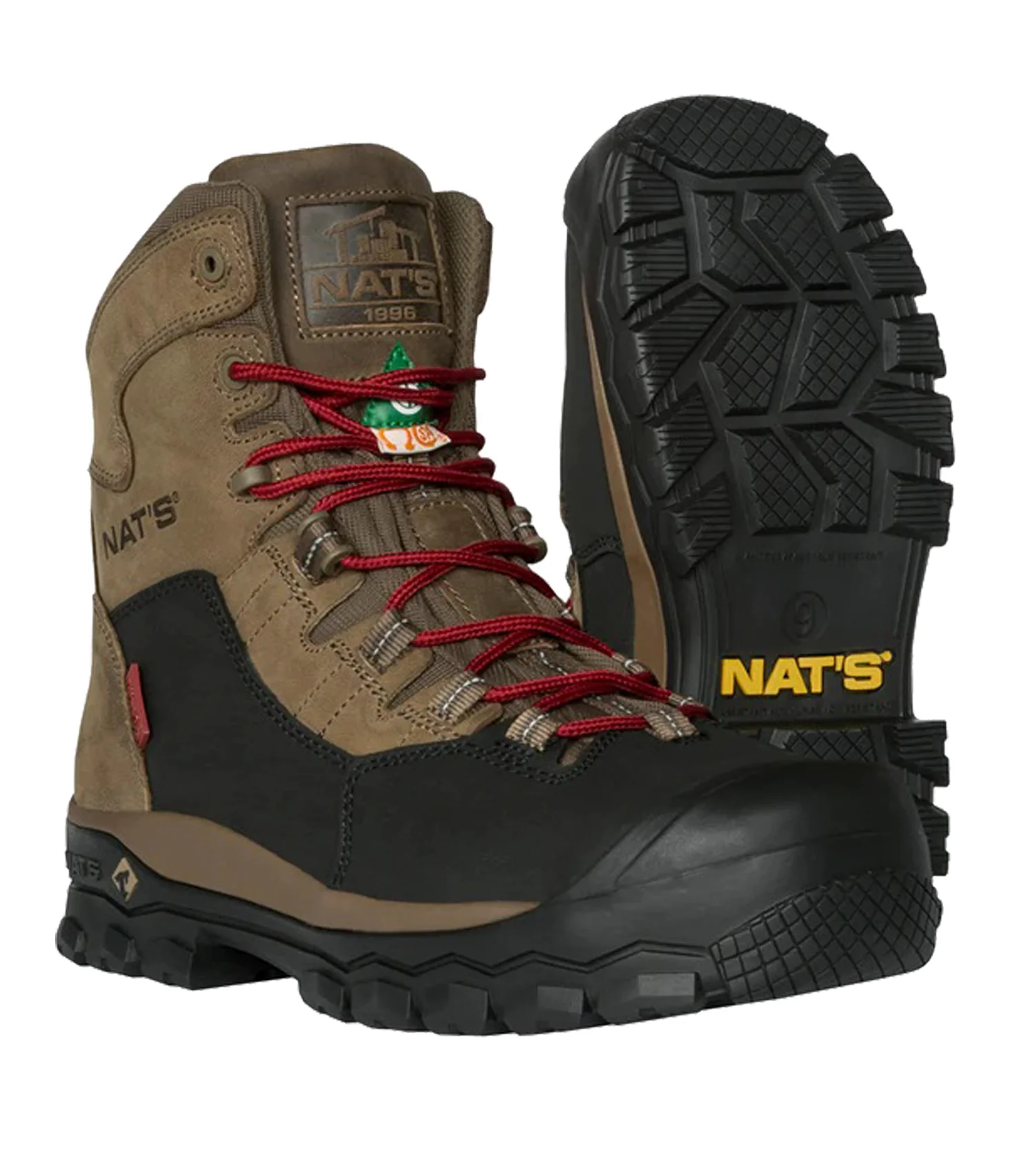 Bottes de travail 8'' S620 avec membrane imperméable - Nat's