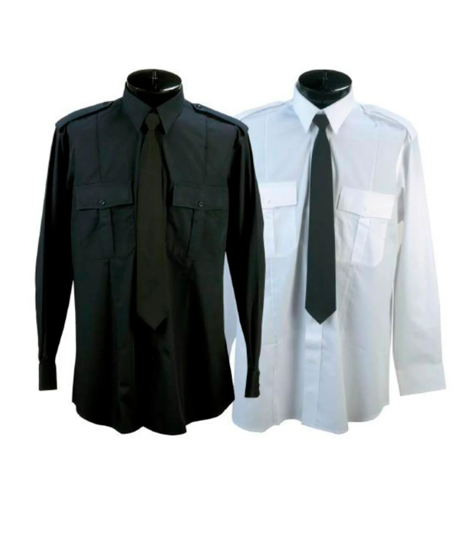 Chemise à manches longues militaire MS509, Bleu pale - Opus