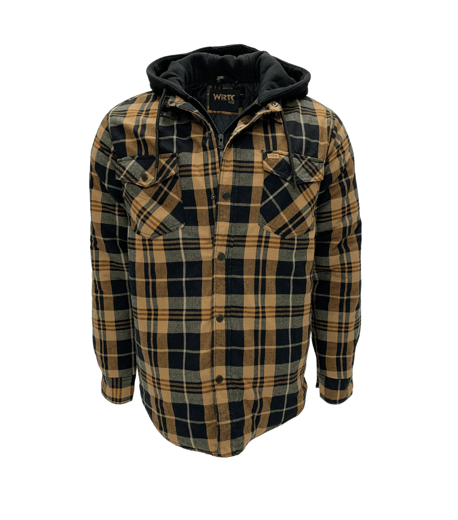 Chemise de flanelle doublée avec capuchon TK-1781 - Task