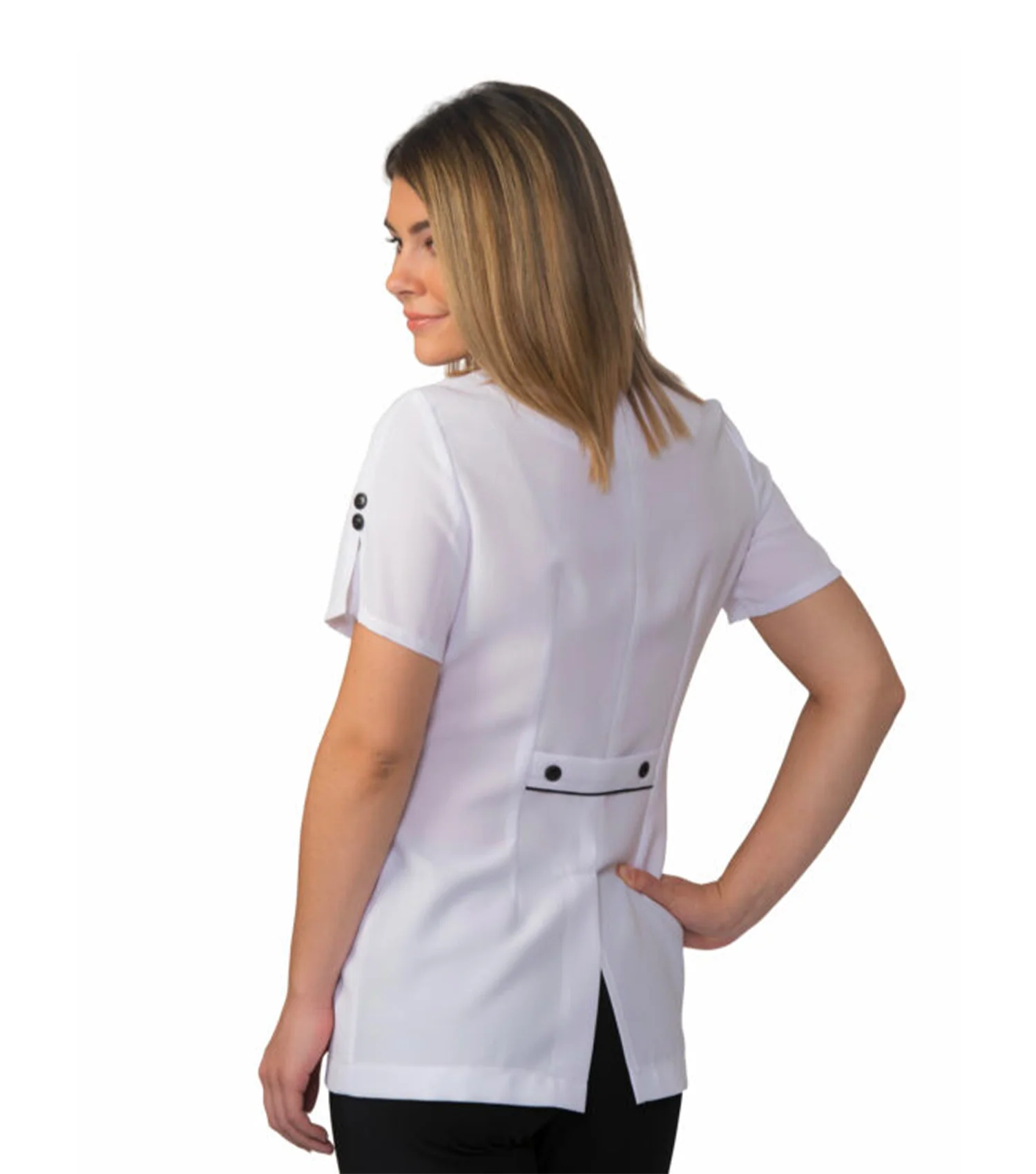 Haut LE BELLA 71716 Noir et Blanc - Carolyn Design - Image 2