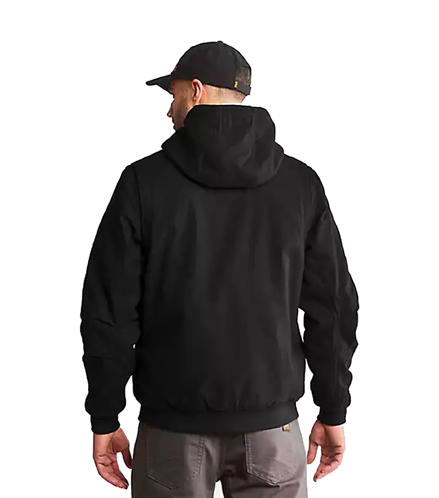 Manteau à capuchon en toile doublée GRITMAN (Noir) - Timberland - Image 3