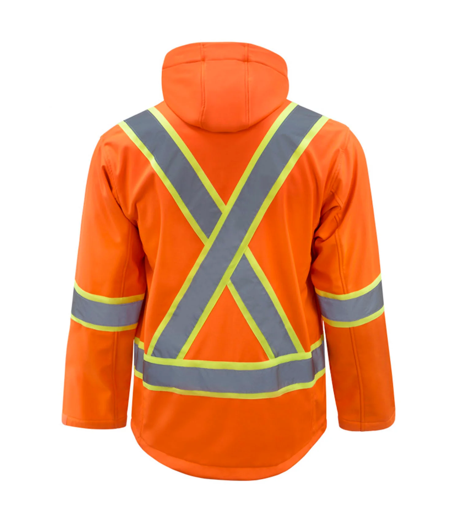 Manteau HV510 haute visibilité avec capuchon détachable - Nat's - Image 2