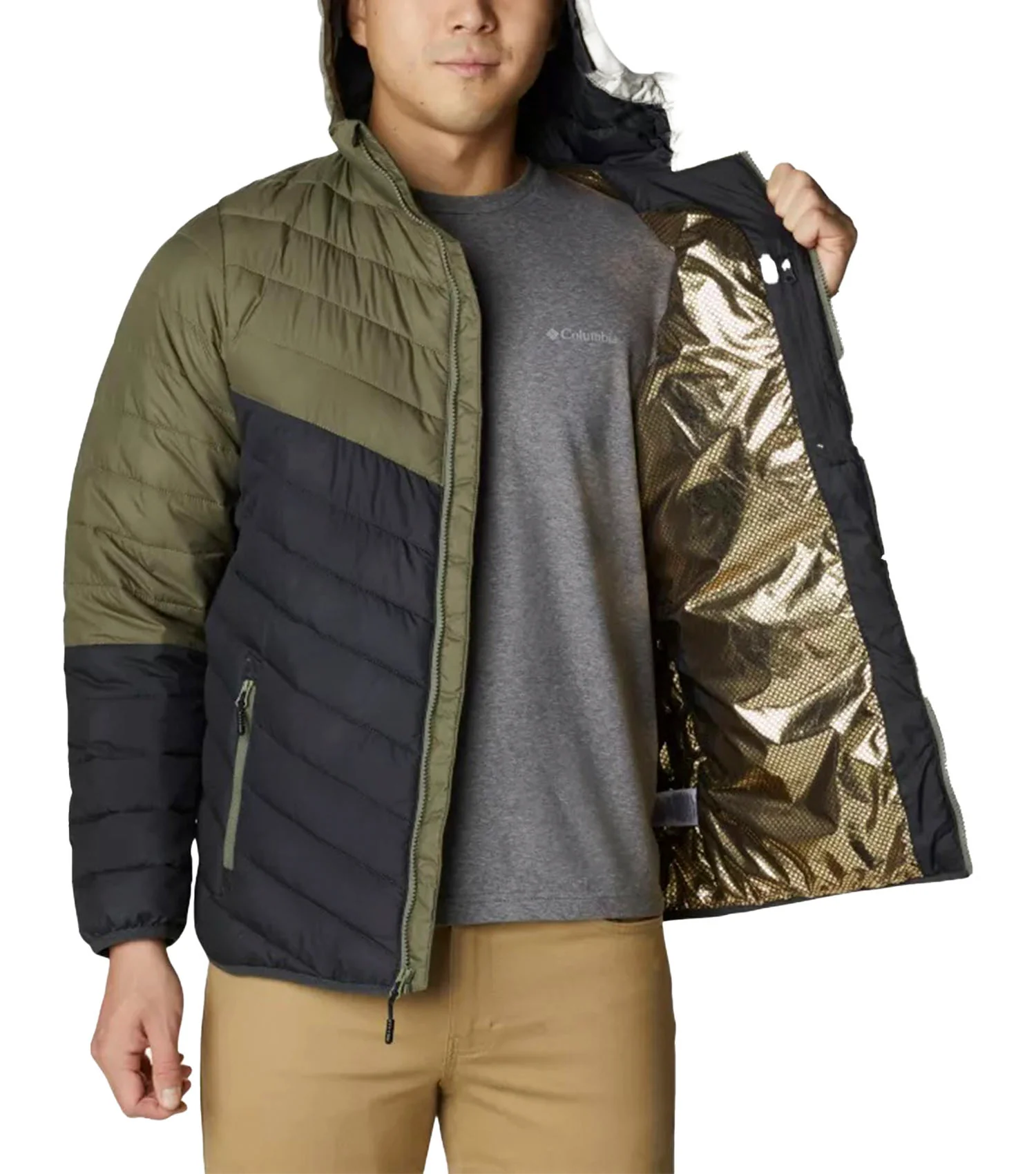 Manteau isolé imperméable pour hommes EDDIE GORGE - Columbia - Image 2