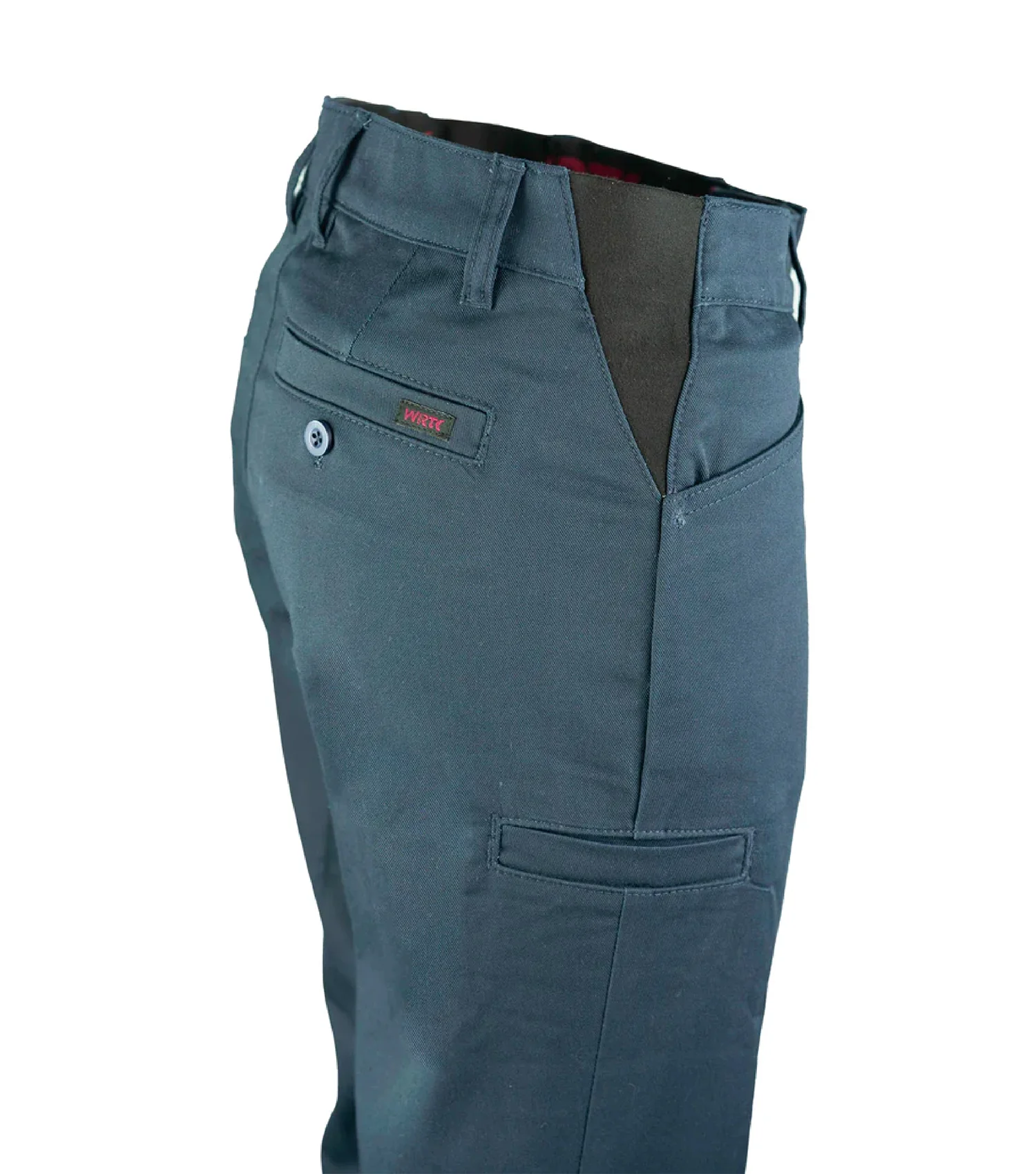 Pantalon de travail cargo extensible pour femme bleu - Task - Image 2