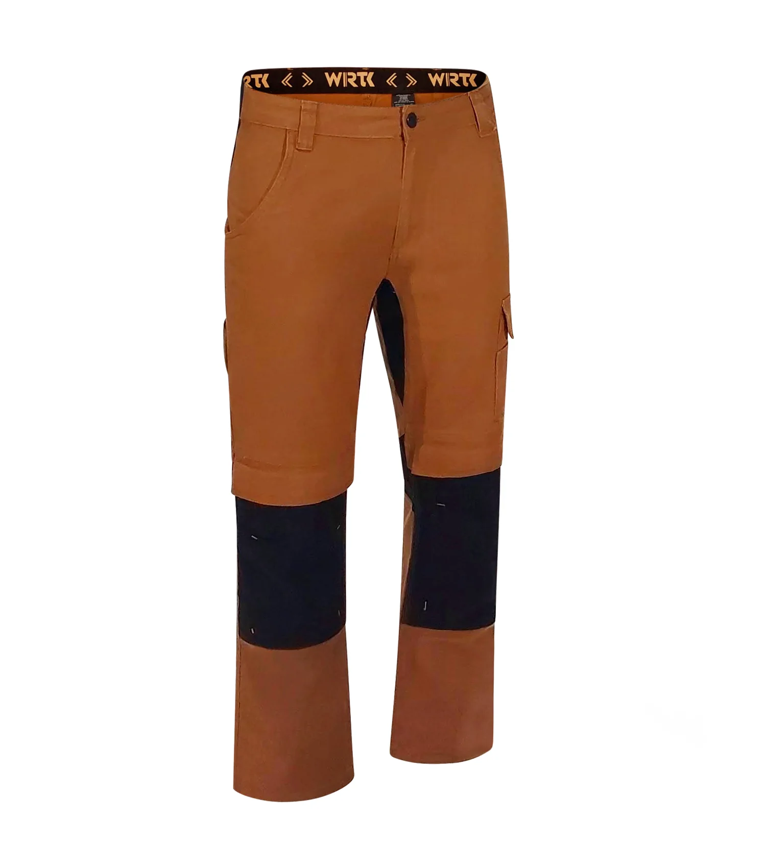 Pantalon de travail Superflex avec genouillère Poutch Tan pour hommes