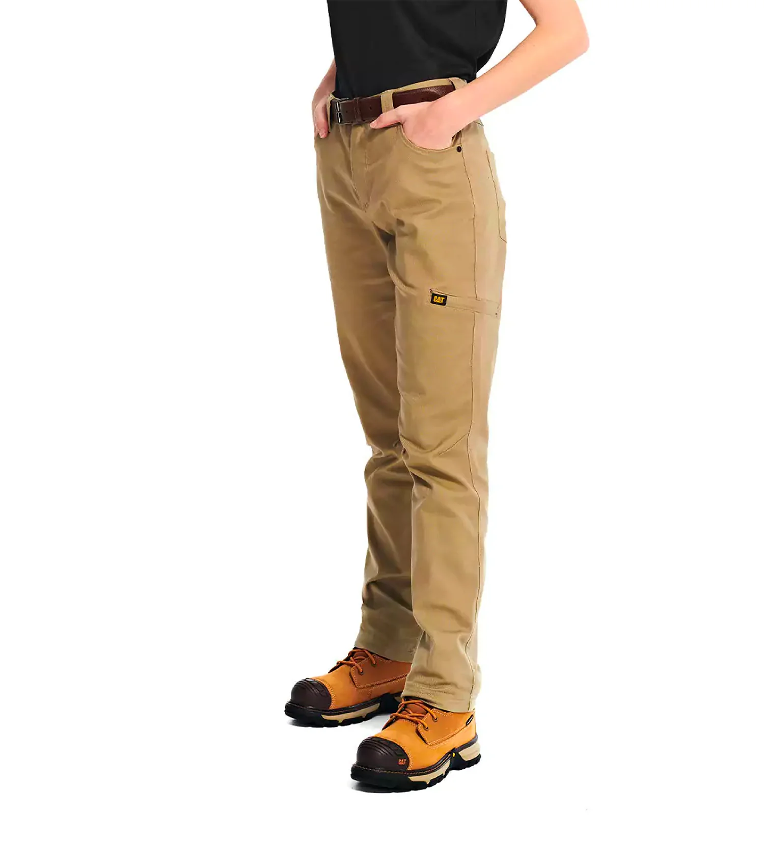 Pantalon de travail utilitaire en toile extensible - Caterpillar - Image 2