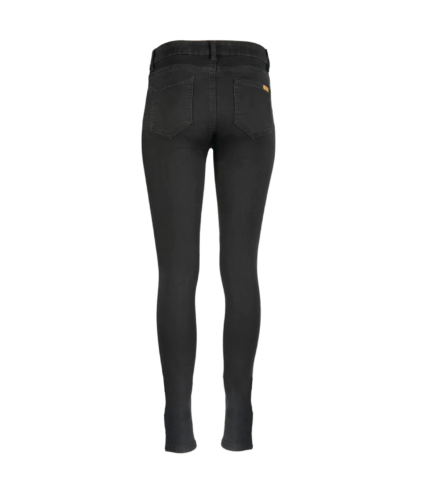 Pantalon en denim coupe slim pour femme noir - Task - Image 2