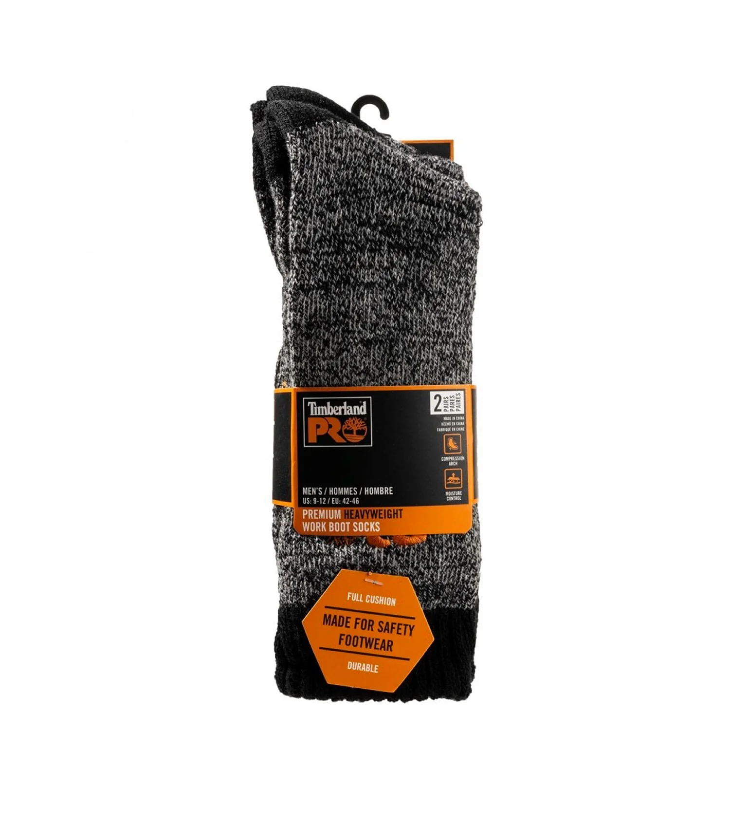Paquet de 2 paires de chaussettes épaisses de travail -Timberland - Image 2