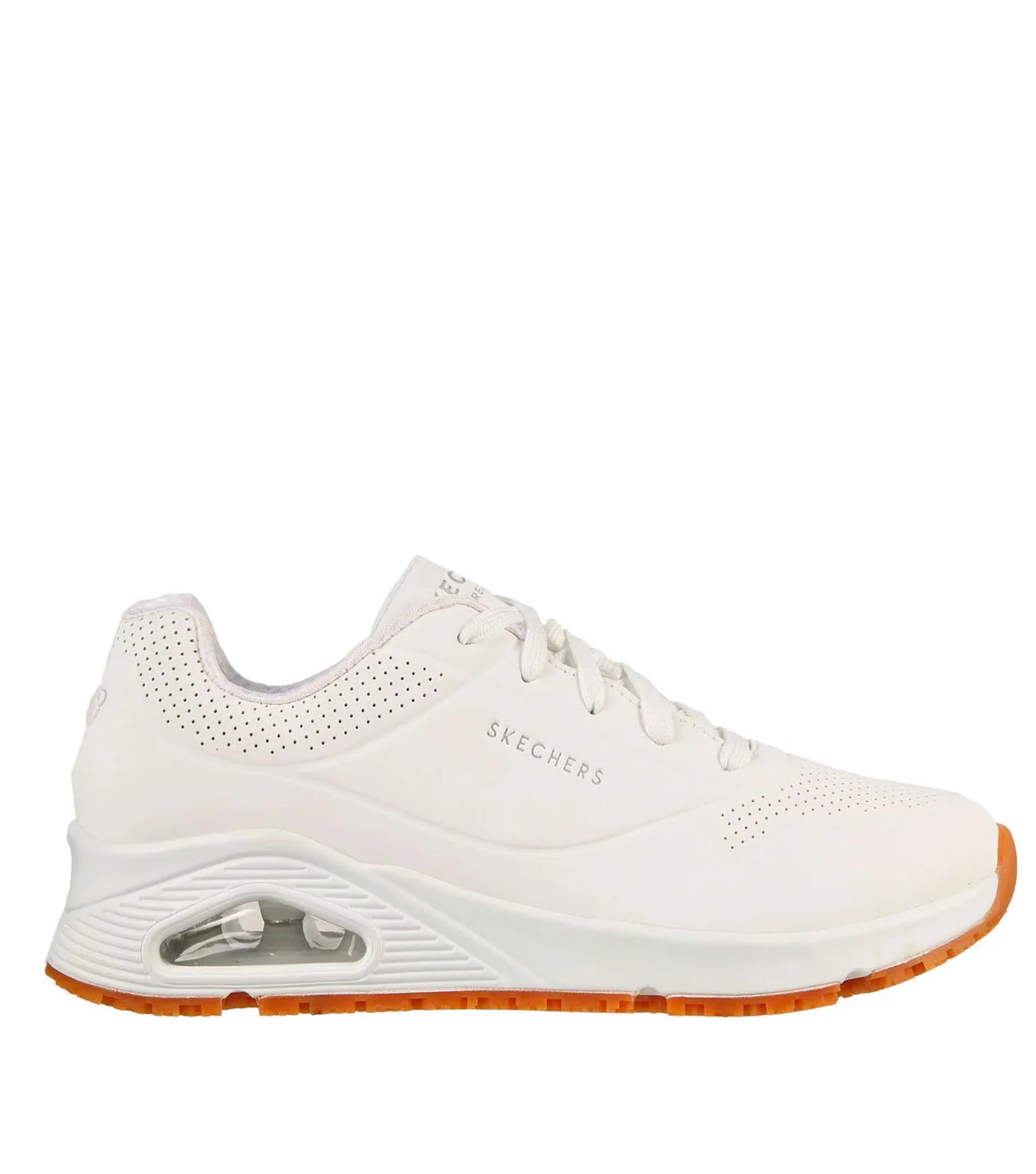 Souliers Relaxed Fit Uno - Femme - Blanc - Skechers - Image 2
