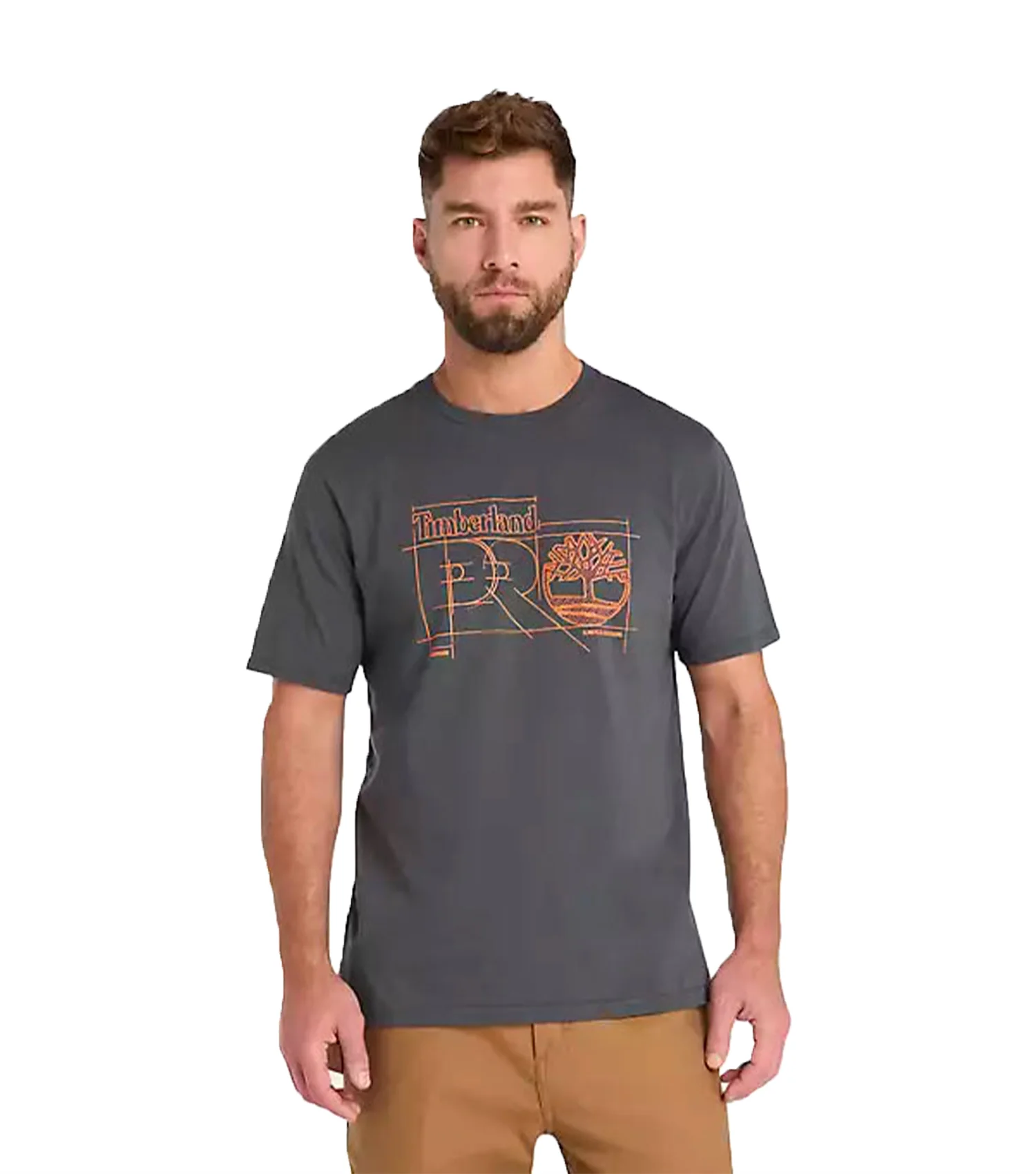 T-Shirt Innovation Blueprint Homme Noir - Timberland - Image 2